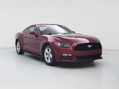 Red 2015 Ford Mustang Ecoboost