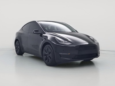 Black 2025 Tesla Model Y Long Range