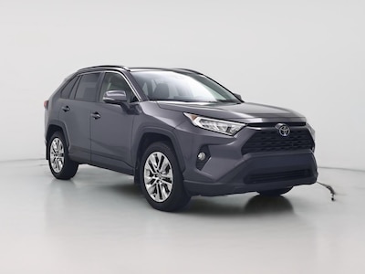 Gray 2019 Toyota RAV4 XLE Premium