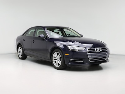 Blue 2017 Audi A4 Premium