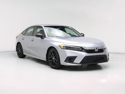 Silver 2023 Honda Civic Sport