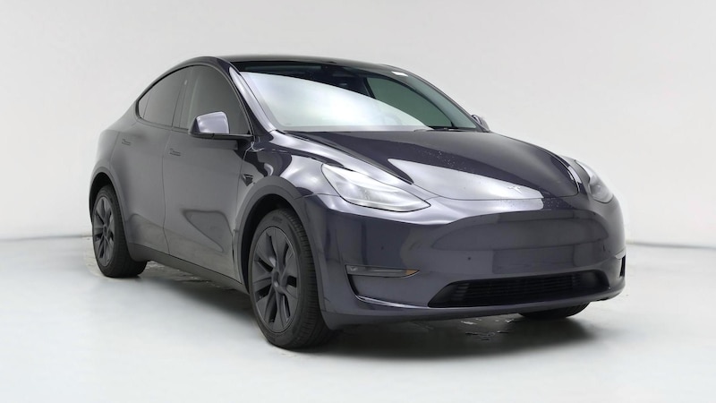 2025 Tesla Model Y Long Range Hero Image