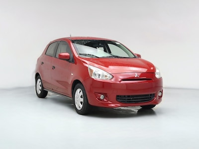 Red 2015 Mitsubishi Mirage DE