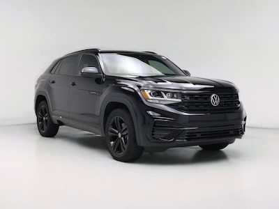 Black 2023 Volkswagen Atlas Cross Sport SEL R-Line Black