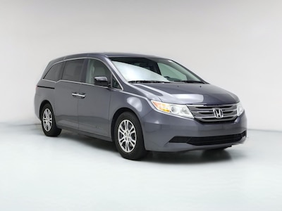 Gray 2013 Honda Odyssey EX-L