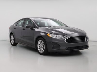 Gray 2019 Ford Fusion SE