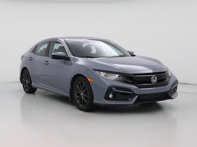 Gray 2021 Honda Civic EX