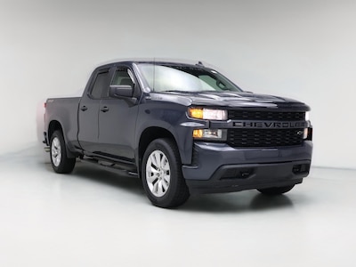 Blue 2019 Chevrolet Silverado 1500 Custom