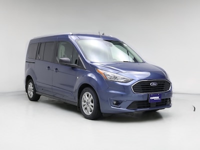 Blue 2021 Ford Transit Connect XLT