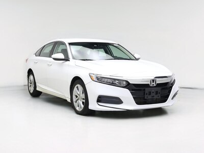 White 2018 Honda Accord LX