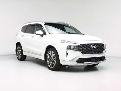 White 2023 Hyundai Santa Fe Calligraphy
