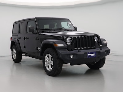 Black 2020 Jeep Wrangler Unlimited Sport S