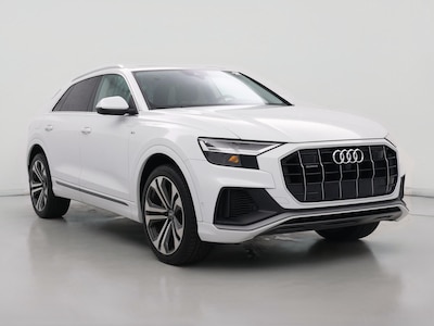 White 2020 Audi Q8 Premium Plus