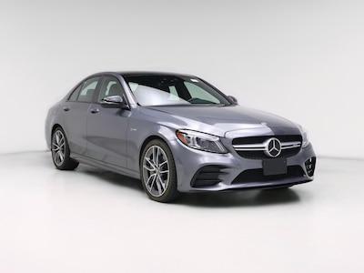 Gray 2019 Mercedes-Benz C43 AMG