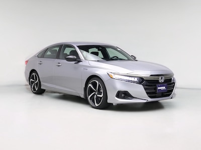 Silver 2022 Honda Accord Hybrid Sport