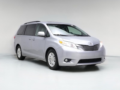 Silver 2015 Toyota Sienna XLE Premium