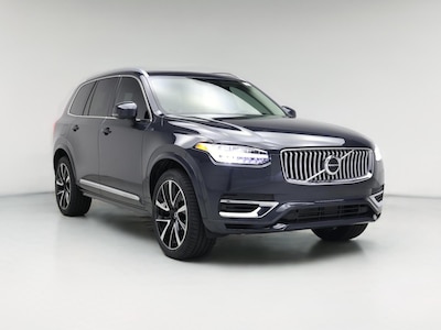 Gray 2021 Volvo XC90 Recharge PHEV T8 Inscription Expression