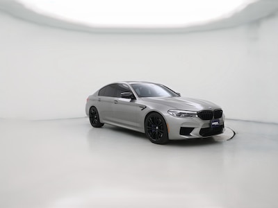 Gray 2020 BMW M5 Competition