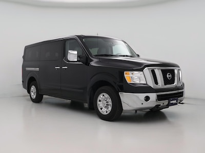 Black 2016 Nissan NV 3500 SL