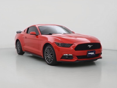 Red 2016 Ford Mustang Ecoboost Premium