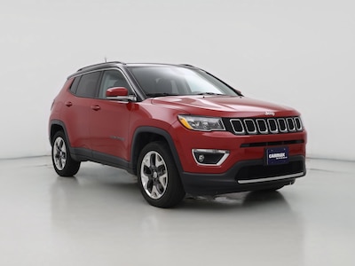 Red 2019 Jeep Compass Limited
