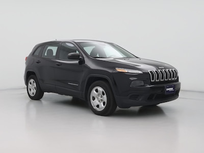 Black 2014 Jeep Cherokee Sport