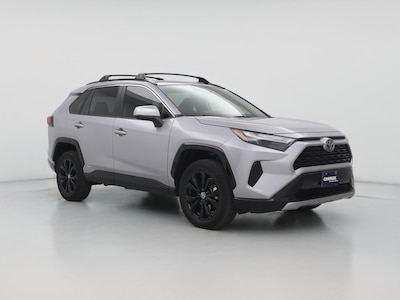 Silver 2022 Toyota RAV4 Hybrid SE