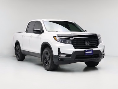 White 2022 Honda Ridgeline Black Edition