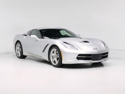 Silver 2017 Chevrolet Corvette Stingray
