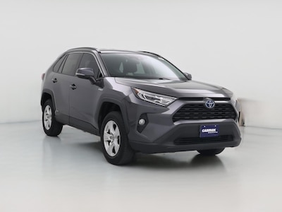 Gray 2021 Toyota RAV4 Hybrid XLE