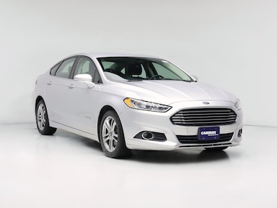 Silver 2016 Ford Fusion Hybrid SE