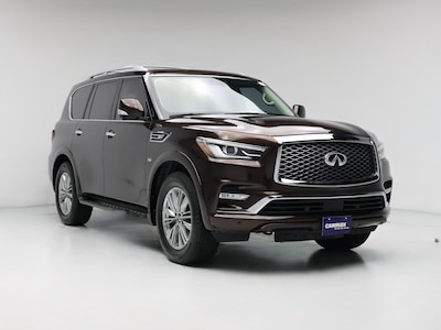 Brown 2019 Infiniti QX80 Luxe