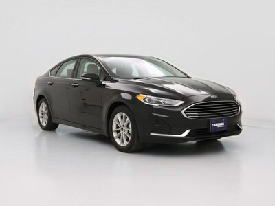 Black 2020 Ford Fusion Hybrid SEL