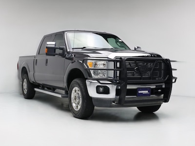 Gray 2016 Ford F250 XLT