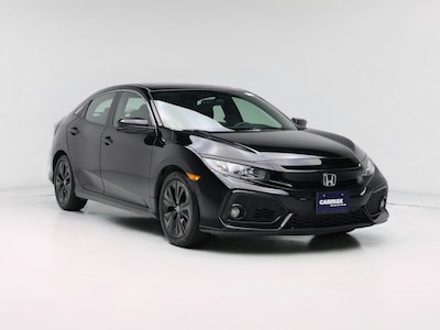 Black 2018 Honda Civic EX