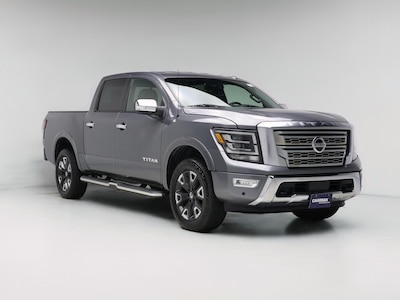 Gray 2021 Nissan Titan Platinum Reserve