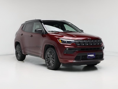 Red 2022 Jeep Compass High Altitude