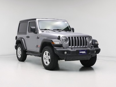 Gray 2021 Jeep Wrangler Sport S