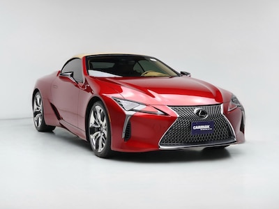 Red 2023 Lexus LC 500