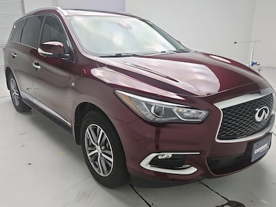 Red 2020 Infiniti QX60 Luxe