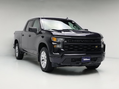Gray 2023 Chevrolet Silverado 1500 Custom