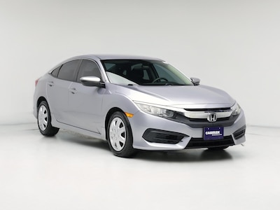 Silver 2018 Honda Civic LX