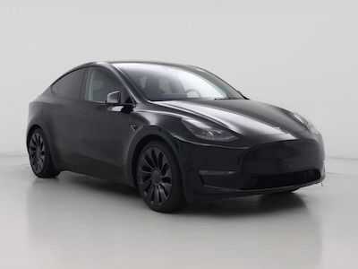 Black 2025 Tesla Model Y Performance