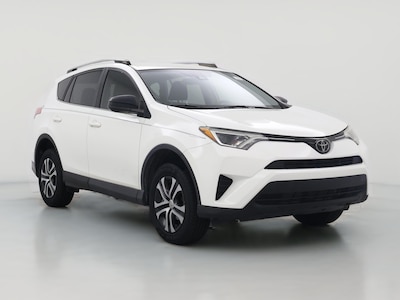 White 2018 Toyota RAV4 LE