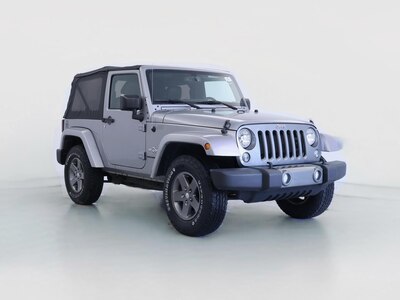Silver 2015 Jeep Wrangler Freedom