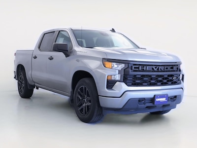 Gray 2023 Chevrolet Silverado 1500 Custom