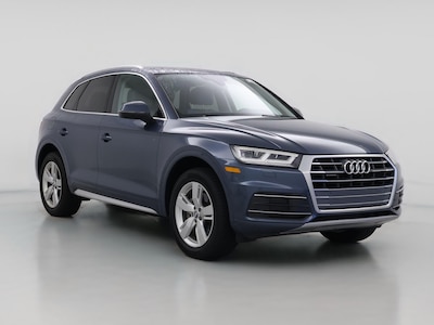 Blue 2018 Audi Q5 Premium Plus