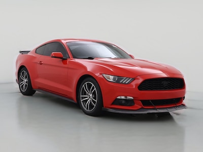 Red 2017 Ford Mustang Ecoboost Premium