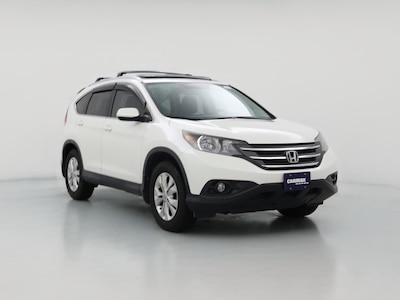 White 2014 Honda CR-V EX-L