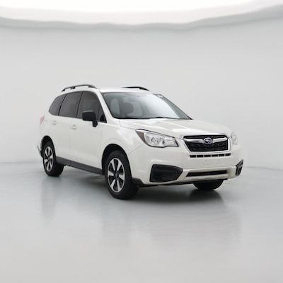 White 2017 Subaru Forester 2.5I